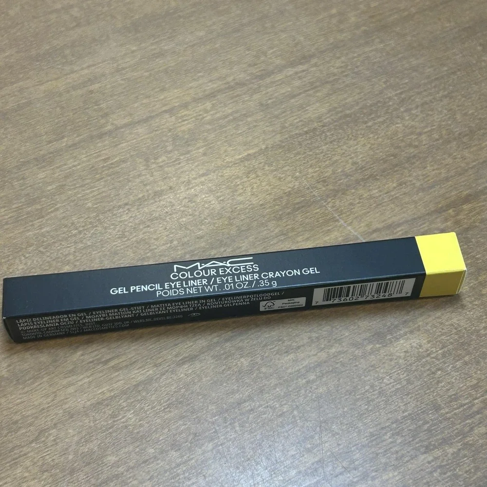 MAC Colour Excess Gel Pencil Eyeliner B-A-N-A-N-A-S 0.01oz 0.35g Gold Long Wear